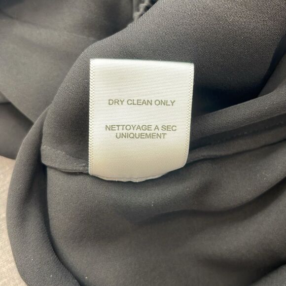 Ruffle Trim JOIE Silk Blouse with elastic waist - Picture 7 of 7